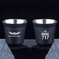 Thumbnail for Boeing 717 & Plane Designed Double Wall Stainless Steel Coffee Mugs