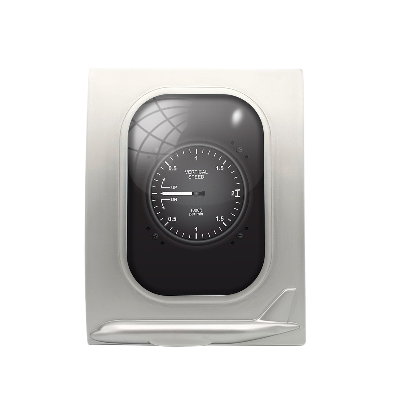 Airplane Instruments-Vertical Speed Designed Airplane Window Photo Frame