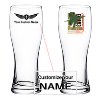 Thumbnail for Fighter Machine Designed Pilsner Beer Glasses