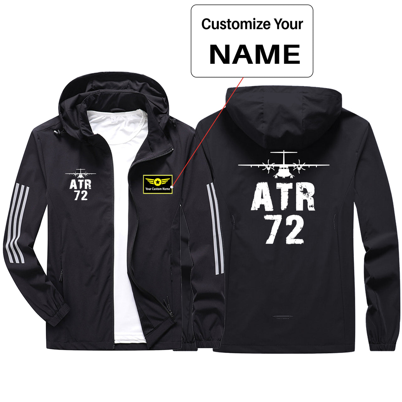 ATR-72 & Plane Sport & Running Jackets