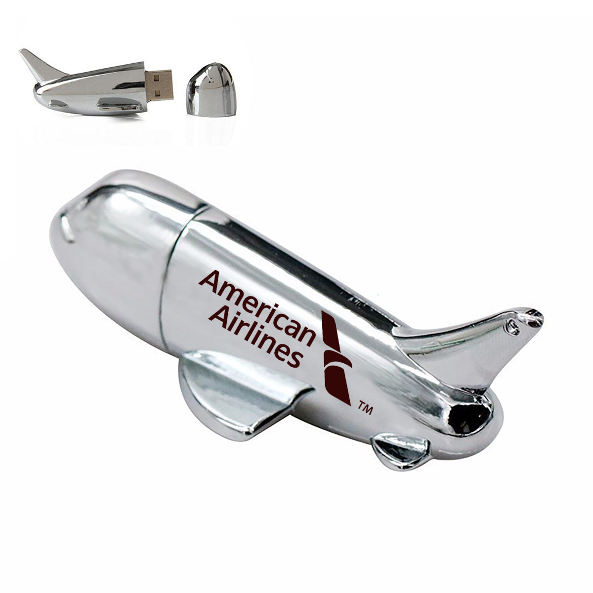 American Airlines Designed Airplane Shape USB Drives