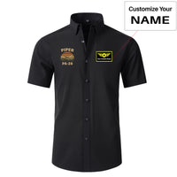 Thumbnail for Retro Piper PA-28 Designed Short Sleeve Shirts