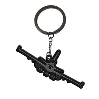 Thumbnail for McDonnell Douglas MD-11 Silhouette Plane Designed Hollow Key Chains