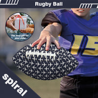 Thumbnail for Perfectly Sized Seamless Airplanes Dark Blue Designed Rugby