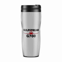 Thumbnail for Amazing Gulfstream G700 Designed Plastic Travel Mugs