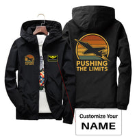 Thumbnail for Pushing The Limits Retro Designed Thin Windbreaker Jackets