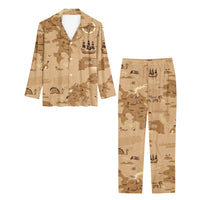 Thumbnail for Adventurer Designed Women Button Pajamas