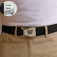 Thumbnail for Amazing Piloteyes737 Designed Fashion Airplane Seat Belts