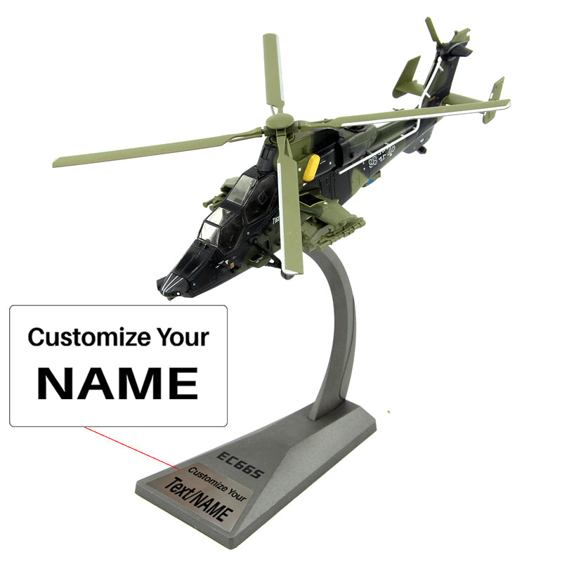 1/72 AF1 German Army EC-665 European Tiger UHT Attack Helicopter Alloy Helicopter Model