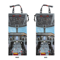 Thumbnail for Embraer E190 Cockpit-Vertical Designed Car Folding Garbage Bags
