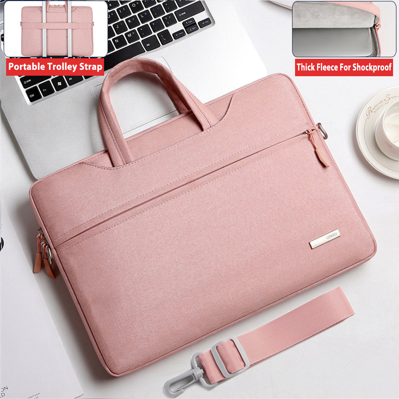 Simple Laptop Bag with Carrying Handle