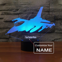 Thumbnail for Amazing Fighter Jet Designed 3D Lamps