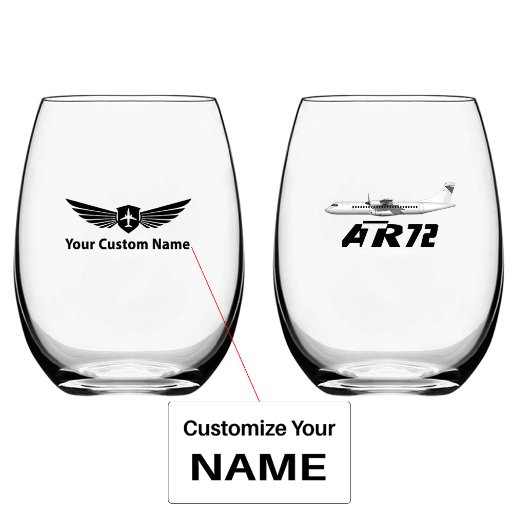 The ATR72 Designed Water & Drink Glasses