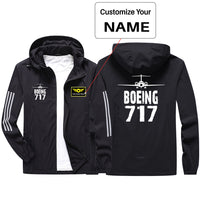 Thumbnail for Boeing 717 & Plane Sport & Running Jackets