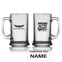 Thumbnail for Boeing 747 & PW4000-94 Engine Designed Beer Glass with Holder