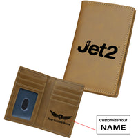 Thumbnail for JET2 Airlines Designed Leather Card Holder Wallets