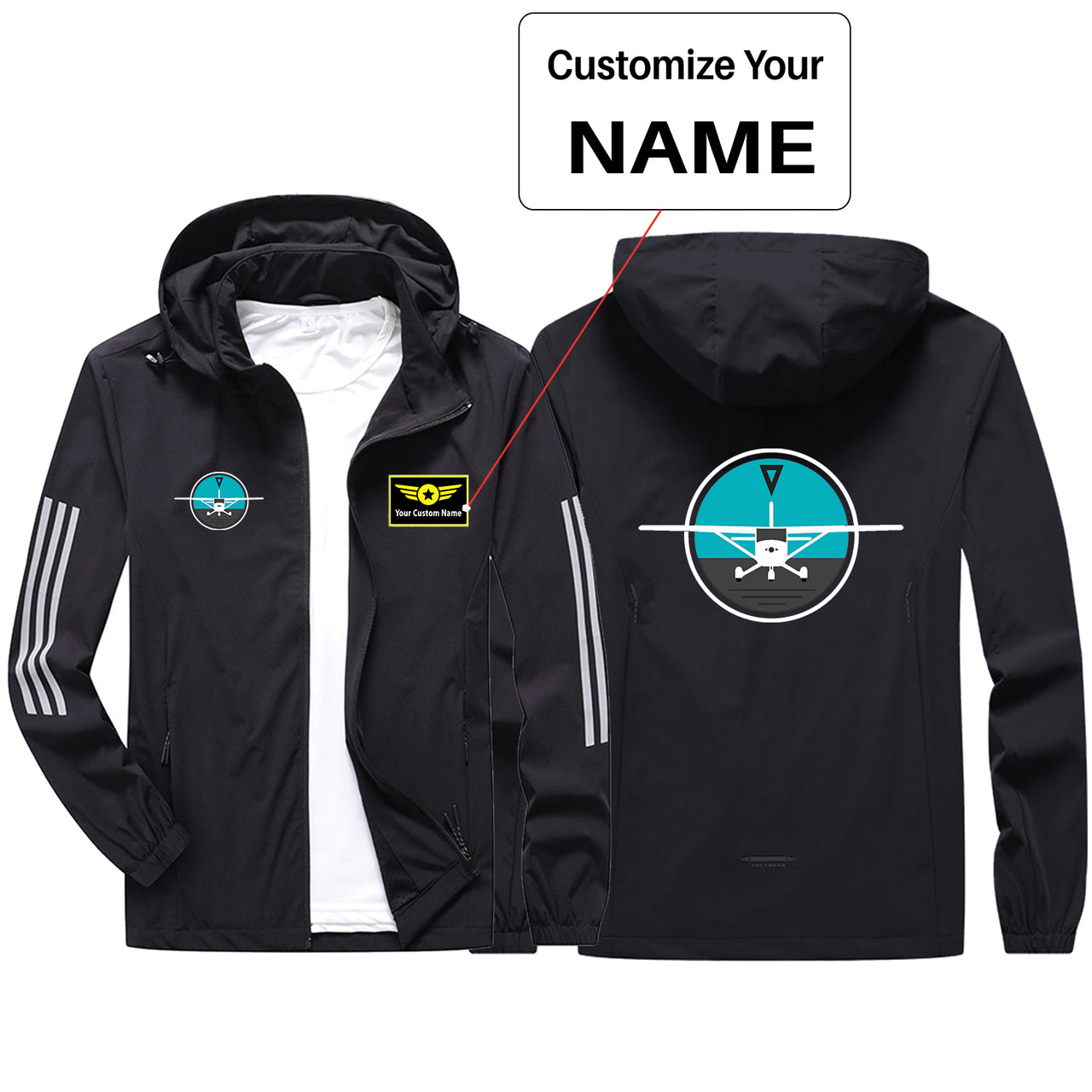 Cessna & Gyro Sport & Running Jackets