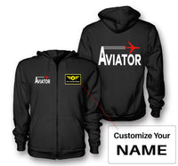 Thumbnail for Aviator Designed Zipped Hoodies