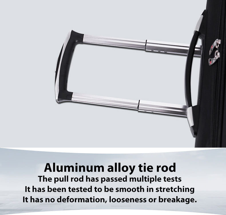 Oxford Cloth Waterproof and Wear-resistant Carry-on Suitcase Business Spinner Wheel