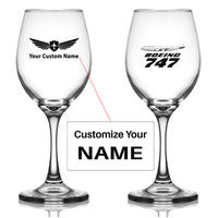 Thumbnail for The Boeing 747 Designed Wine Glasses