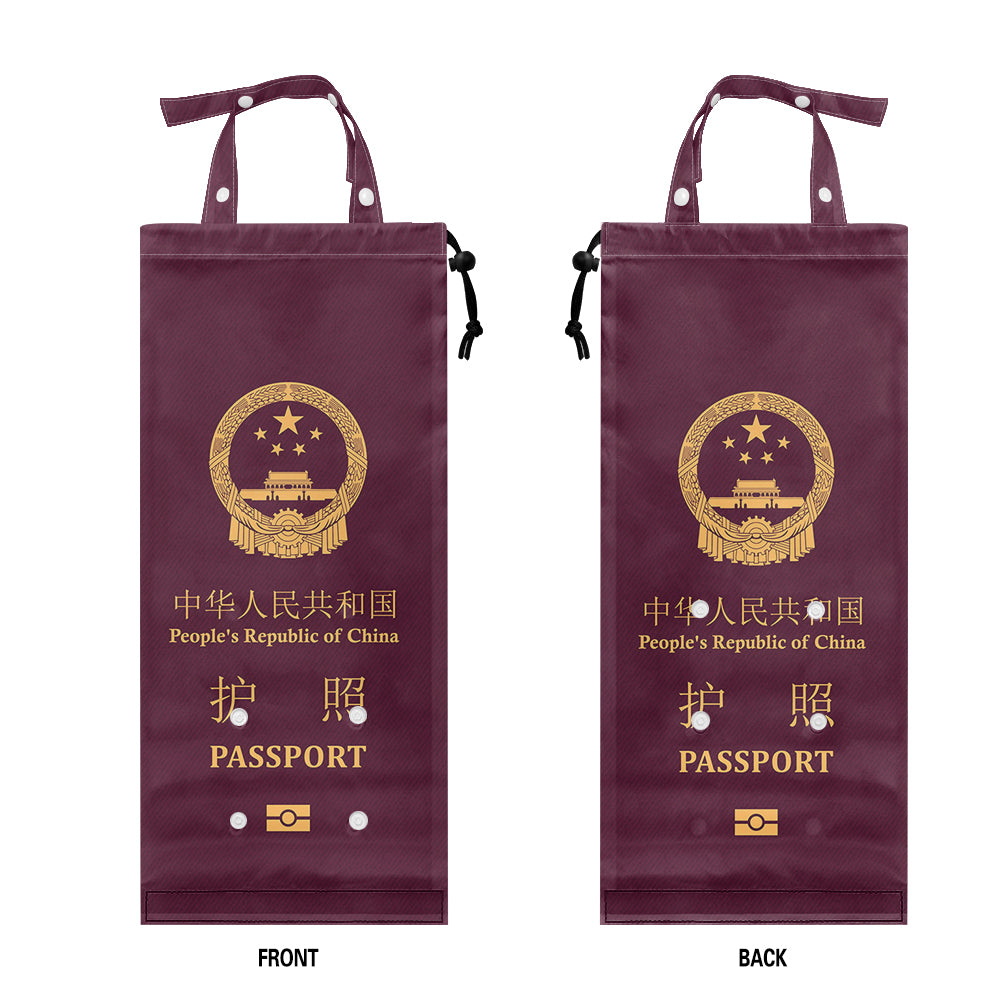 China Passport Designed Car Folding Garbage Bags