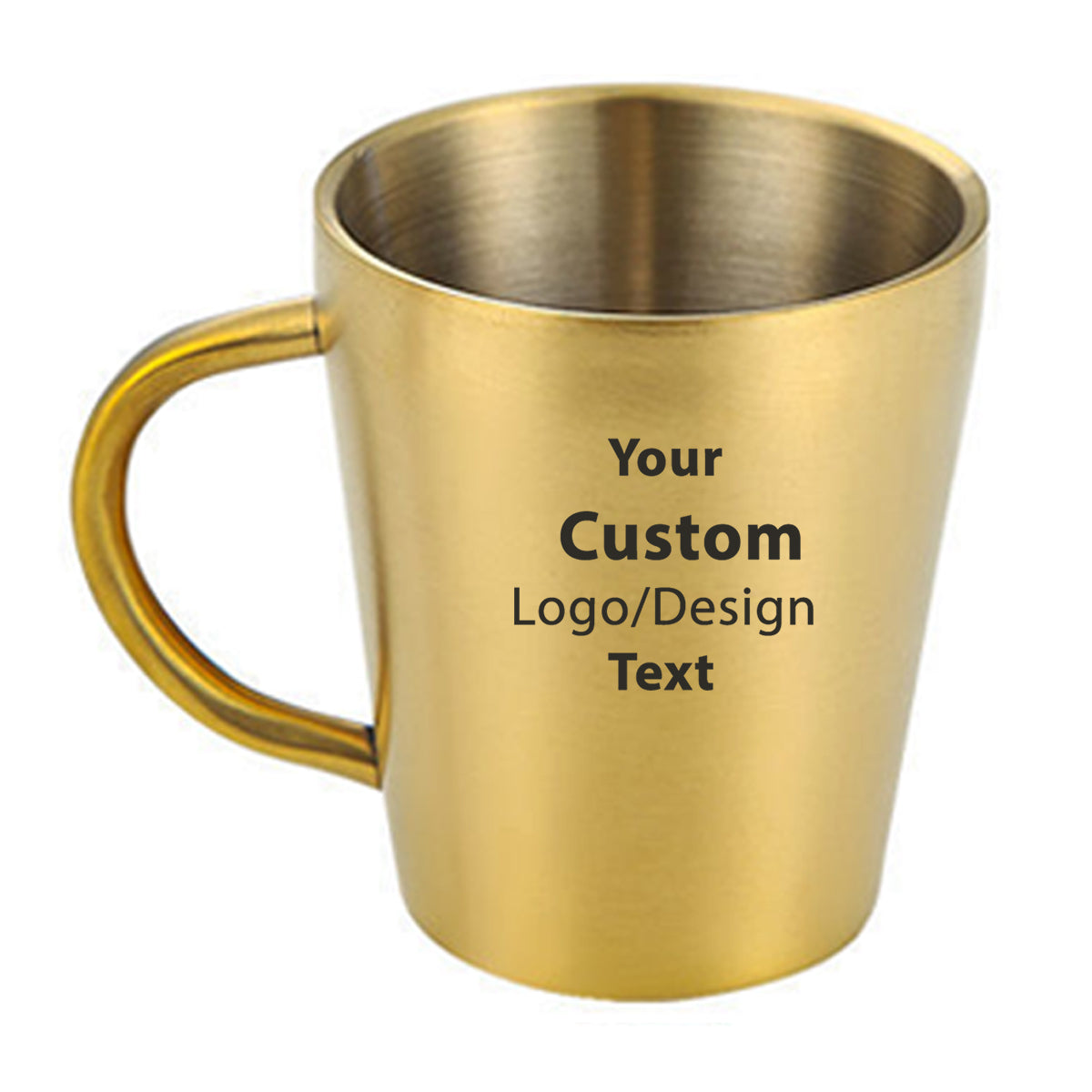 Custom Design Image Logo Designed Stainless Steel Coffee Mugs