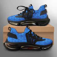 Thumbnail for Blue Seamless Airplanes Designed Fashion Running Shoes