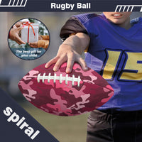 Thumbnail for Military Camouflage Red Designed Rugby