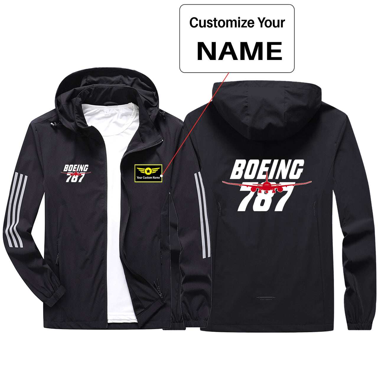 Amazing Boeing 787 Sport & Running Jackets