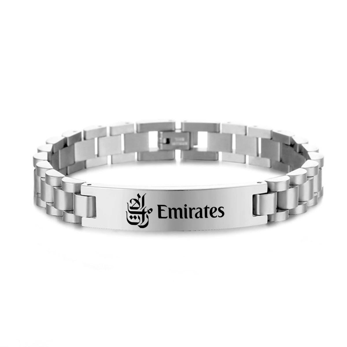 Emirates Airlines Designed Stainless Steel Chain Bracelets