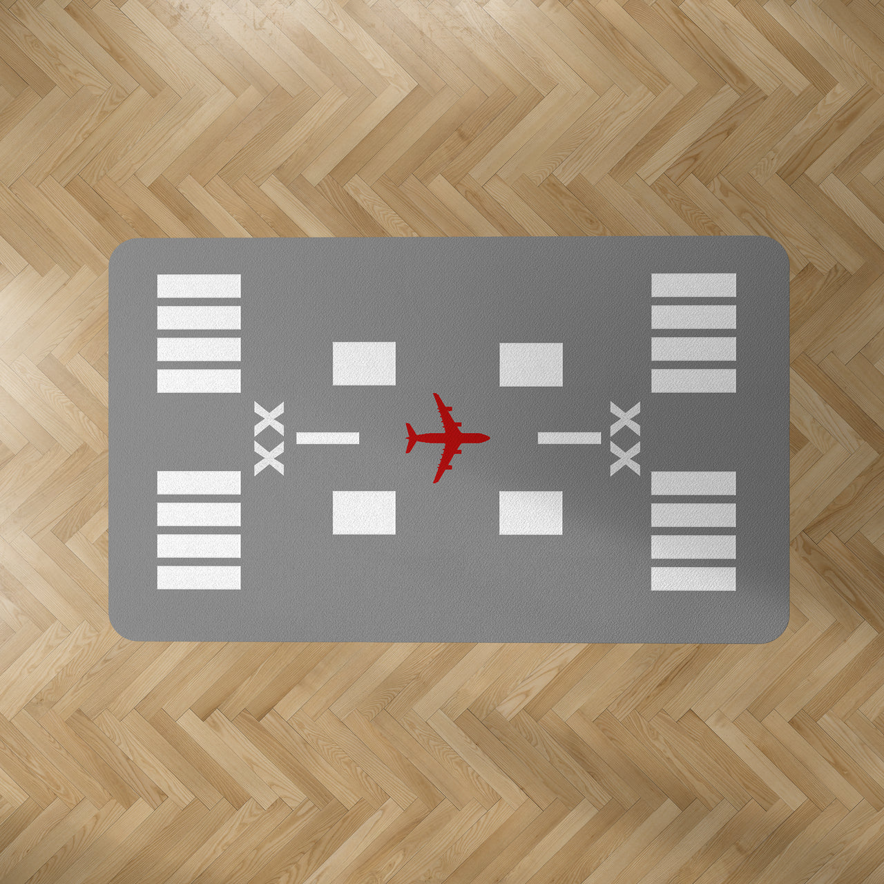 Special Runway (Gray) Custom Runway Designed Carpet & Floor Mats