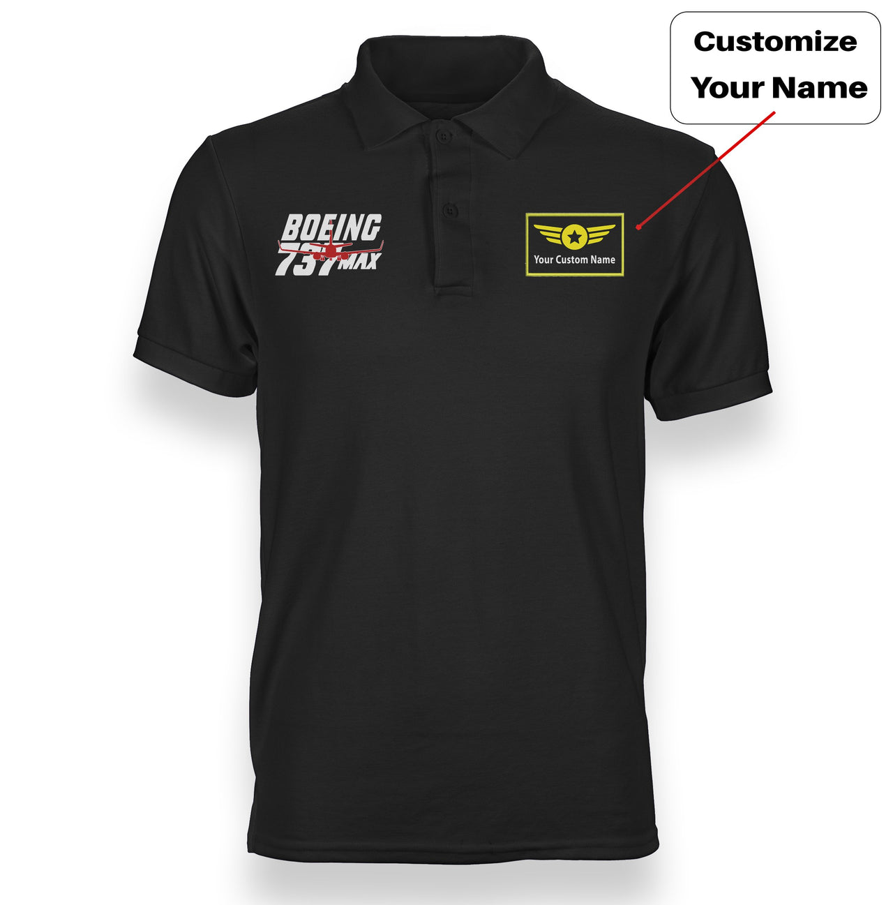 Amazing 737 Max Designed "WOMEN" Polo T-Shirts