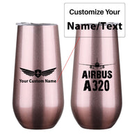 Thumbnail for Airbus A320 & Plane Designed 6oz Egg Cups