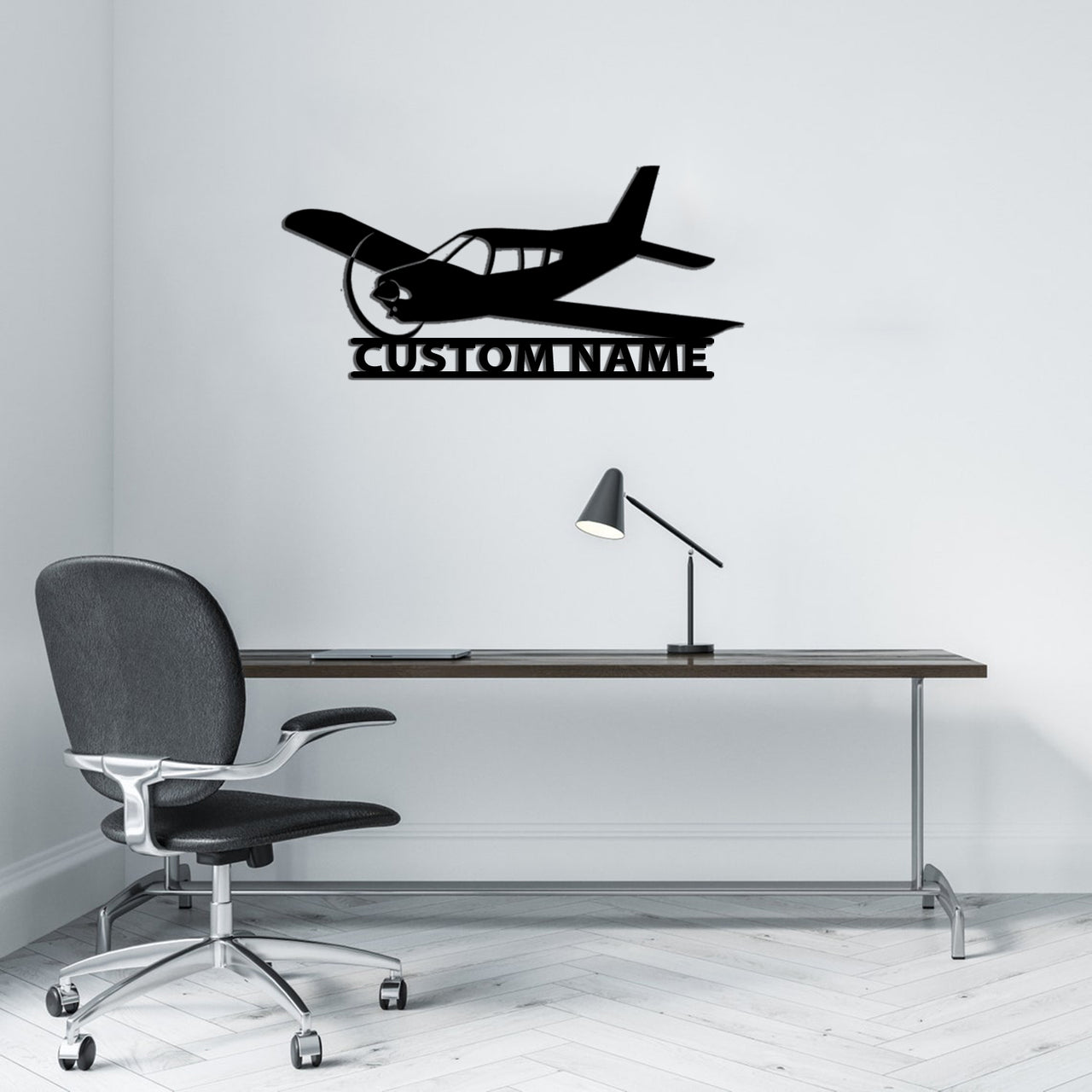 The Piper PA28 Designed Wall Metal Signs