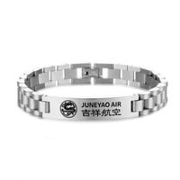 Thumbnail for Juneyao Airlines Designed Stainless Steel Chain Bracelets