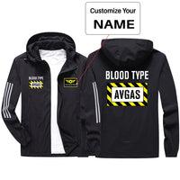 Thumbnail for Blood Type AVGAS Sport & Running Jackets