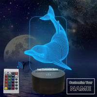 Thumbnail for Dolphin 3D Designed Night Lamp