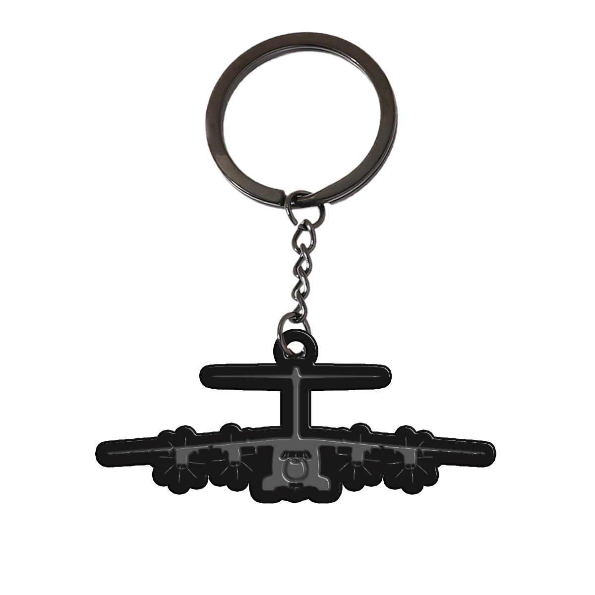 Airbus A400M Silhouette Designed Hollow Key Chains