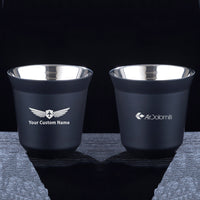 Thumbnail for Air Dolomiti  Airlines Designed Double Wall Stainless Steel Coffee Mugs