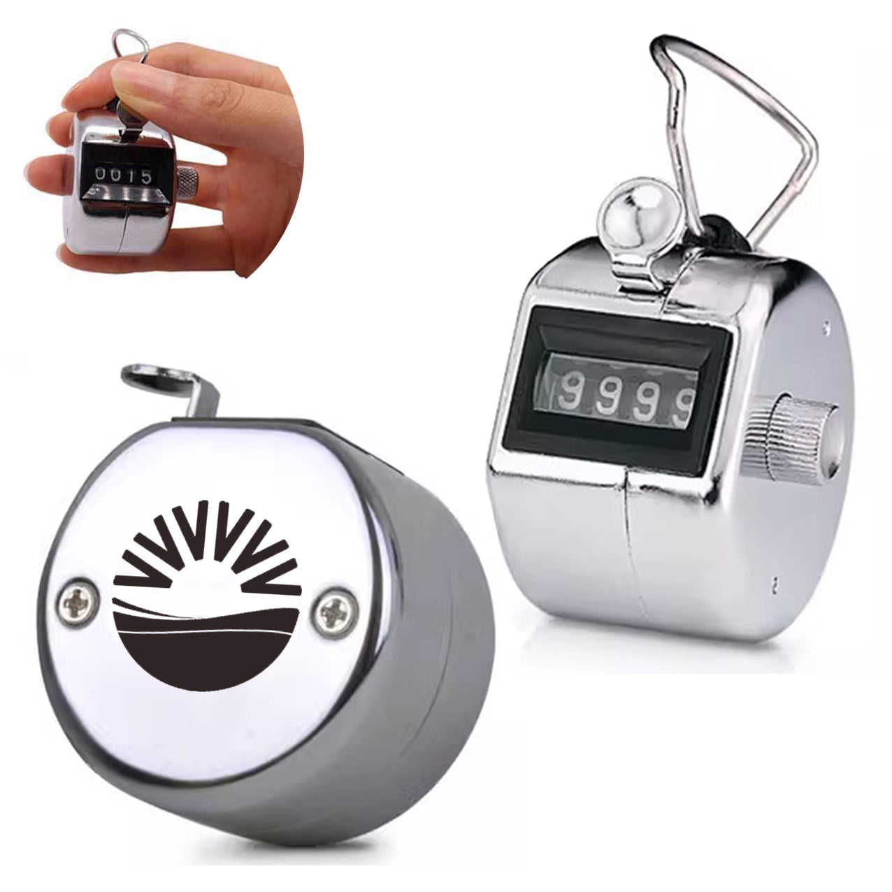 SunExpress Designed Metal Handheld Counters