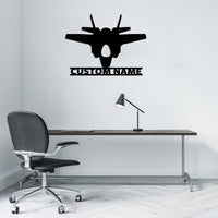 Thumbnail for Fighter Jet 35 Silhouette Designed Wall Metal Signs