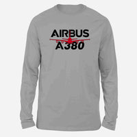 Thumbnail for Amazing Airbus A380 Designed Long-Sleeve T-Shirts
