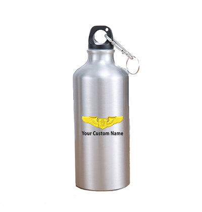 Custom Name (Special US Air Force) aviation design on thermos, vacuum-insulated.