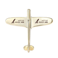 Thumbnail for Gulf Air Designed Airplane Shape Brooches