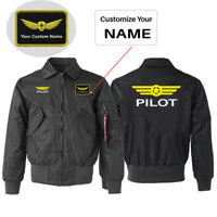 Thumbnail for Pilot & Badge Designed Embroidered Patch Attachable Jackets