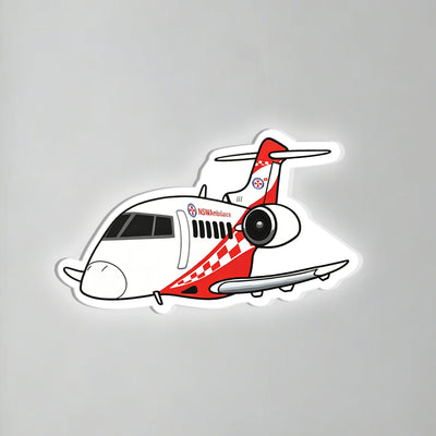 NSW Air Ambulance Pilatus PC-24 Lnductive Wall Led Aircraft & 3D Lamp