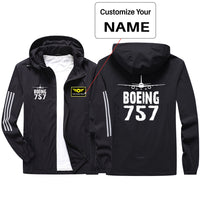 Thumbnail for Boeing 757 & Plane Sport & Running Jackets