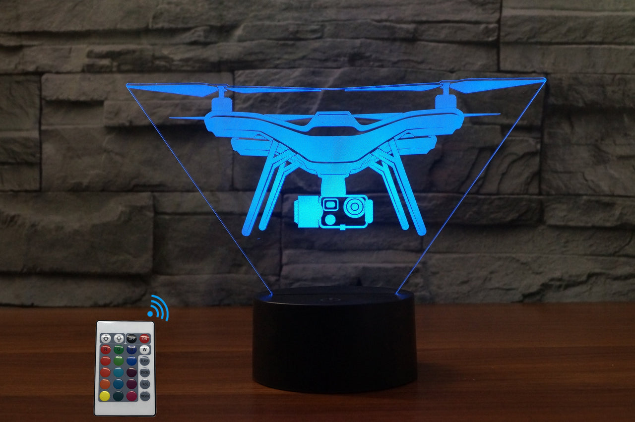 Drone Designed 3D Lamps
