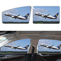 Thumbnail for Departing Ryanair's Boeing 737 Designed Car Sun Shade (Side window)