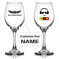 Thumbnail for AV8R 2 Designed Wine Glasses